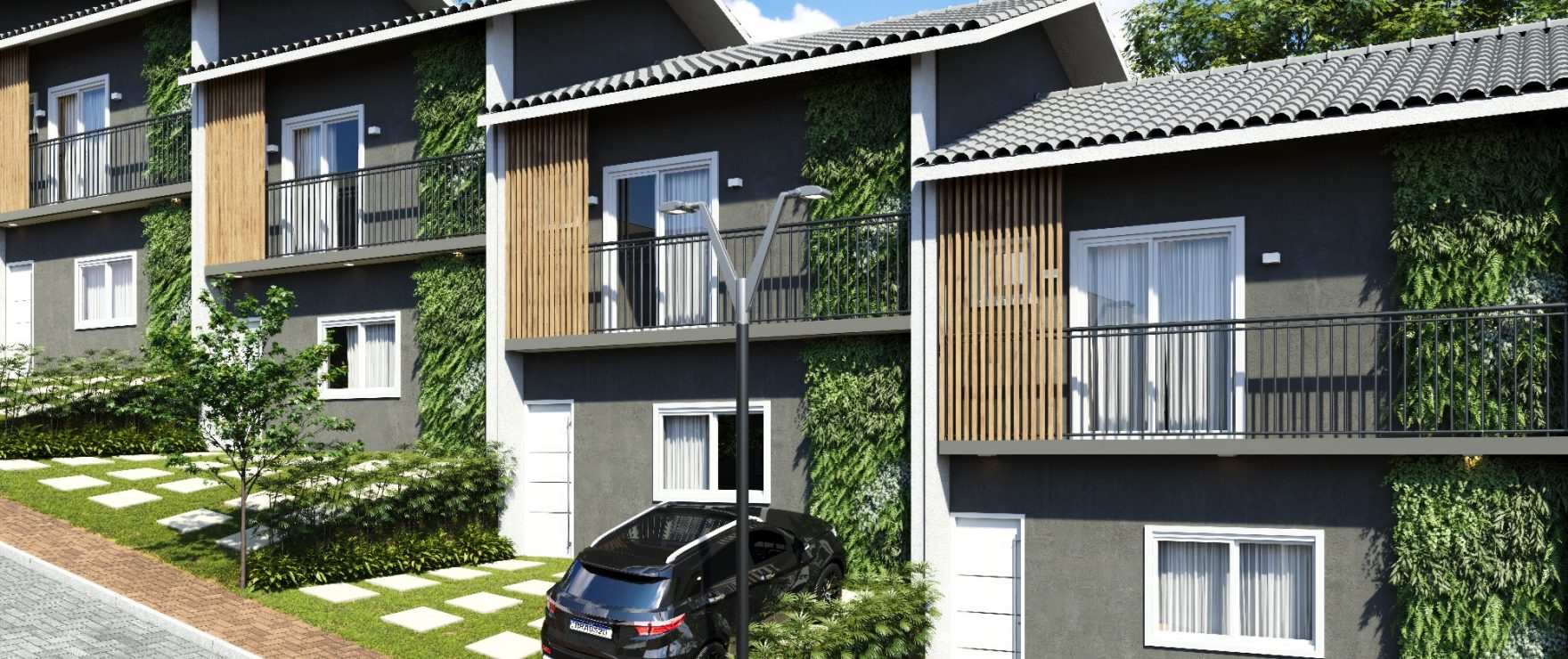 Fachadas Casas Tipo B